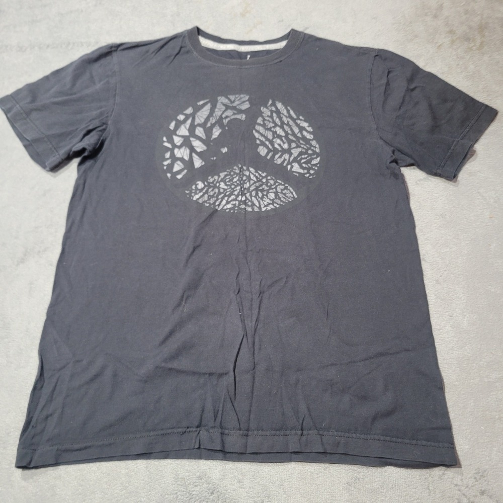Jordan T-Shirt Mens Small‎ Black Jumpman Elephant Print Graphic Tee Streetwear